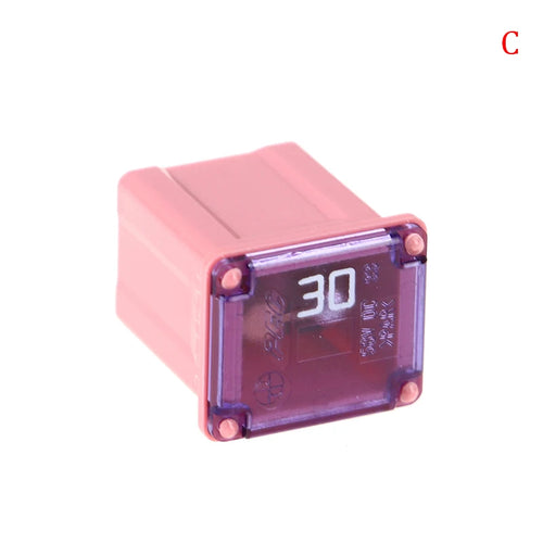Square Fuse 20A 25A 30A 40A 50A PEC Automotive Car Fuse Tube