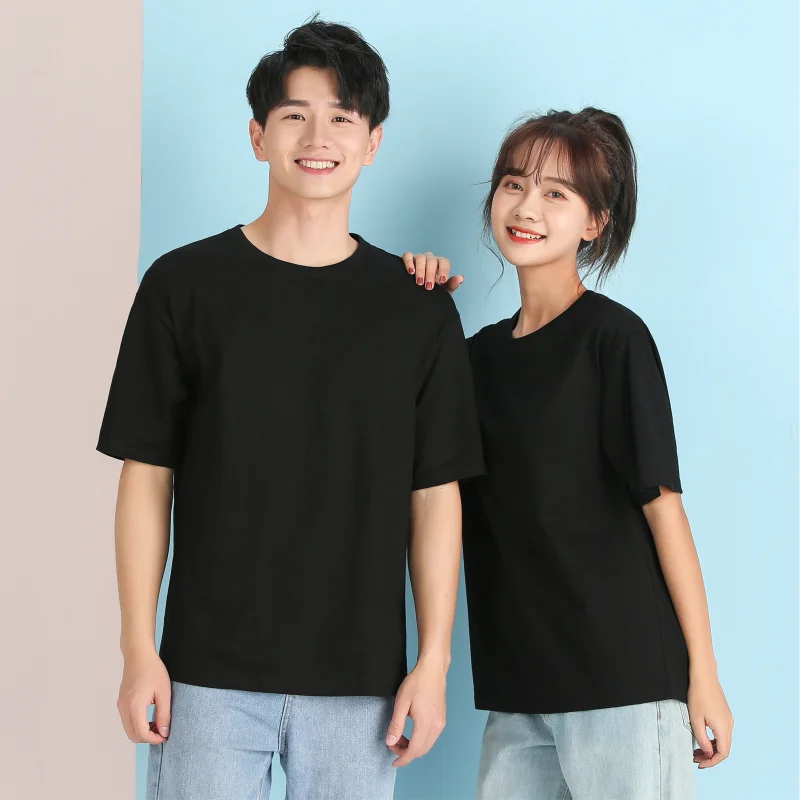 KAISING 10 Colors Pure Cotton T Shirt Custom Logo Printing Men And
