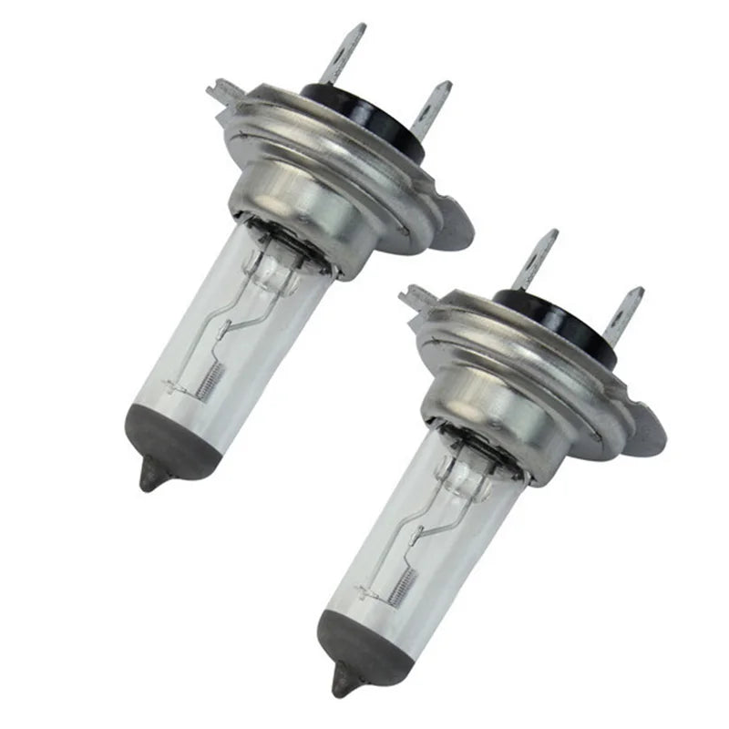 2Pcs Car H7 Xenon Headlight 55W 6000K Halogen White Light Lamp 12V