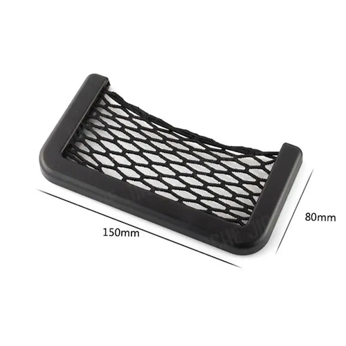 Car Storage Net Automotive Pocket Organizer Bag for Phone Holder Box