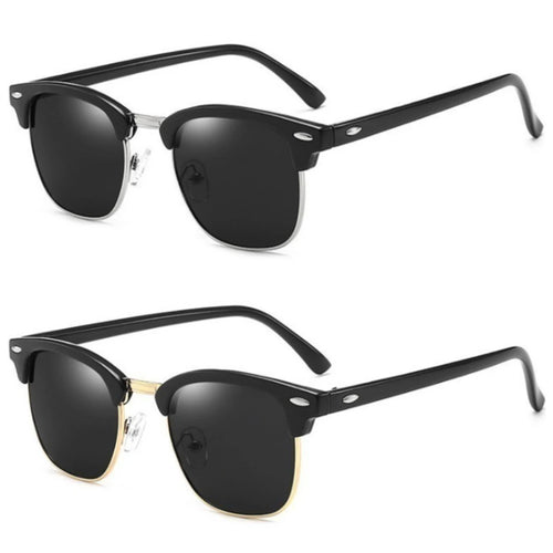 Classic UV Protection Summer Sunglasses for Men Oval Frame Driving