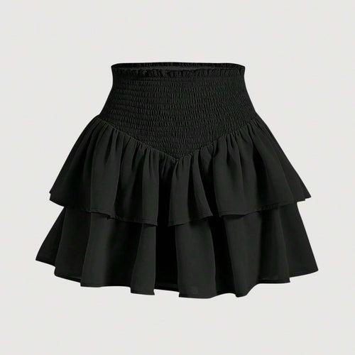 Mia Muse Women's Skirts All Season Daily Basic Plain High Waist