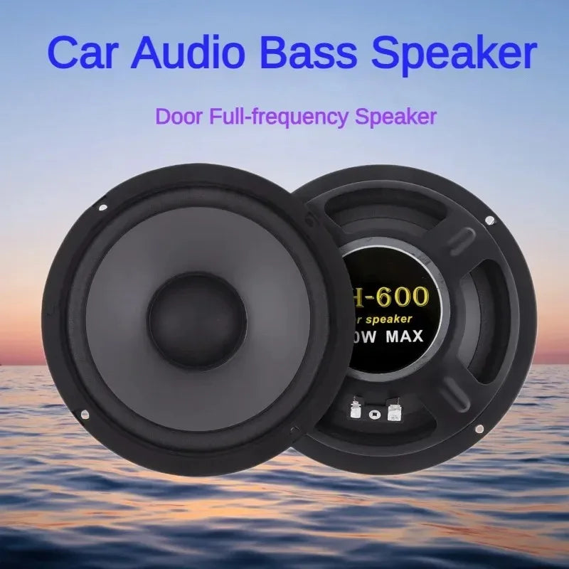 4/5/6 Inch Car Speakers 300-600W 2-Way Vehicle Door Auto Audio Music