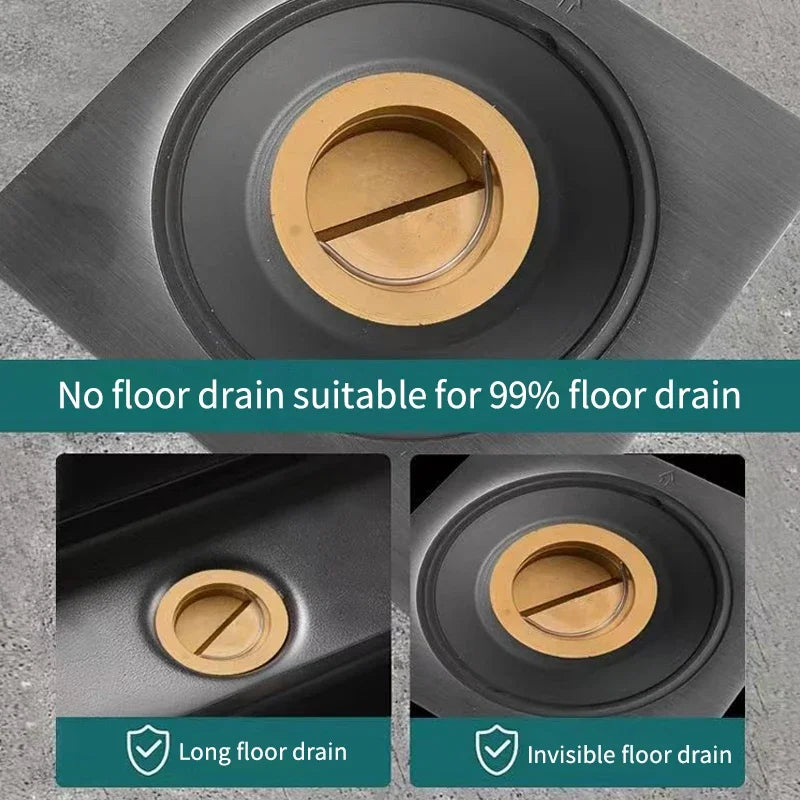 All-copper Floor Drain Core Floor Shower Drain Stopper Insectproof