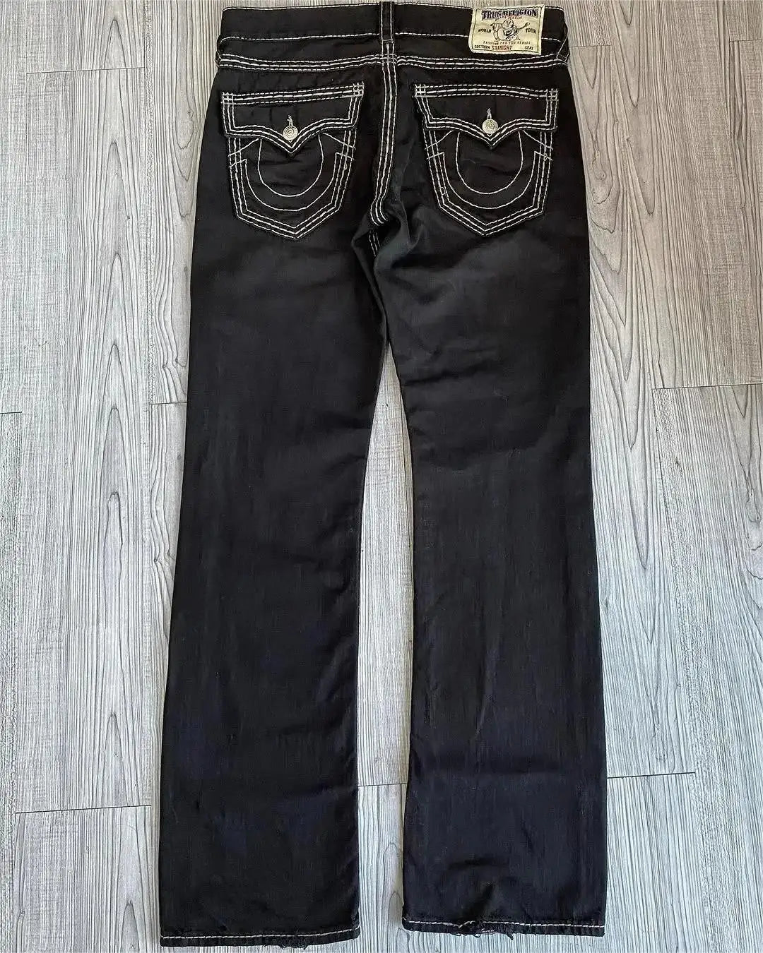 2000’s True Religion Low Rise Y2K Super T Bootcut Flared Jeans Street