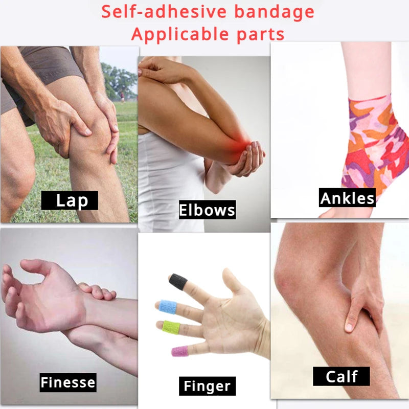 High Elastic Bandage Non-woven Sports Bandage Self-adhesive Wrist