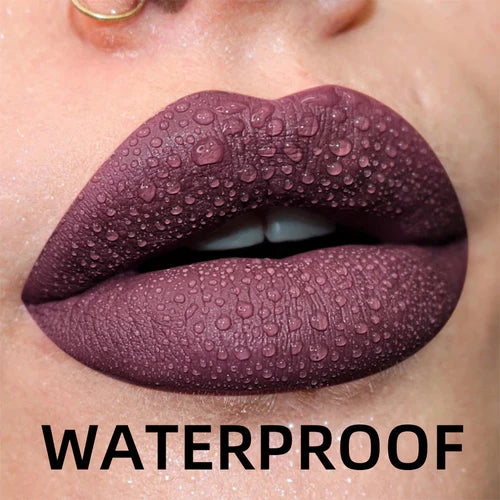 19 colors Matte Velvet Lip Gloss Waterproof Liquid Lipstick Nude Black