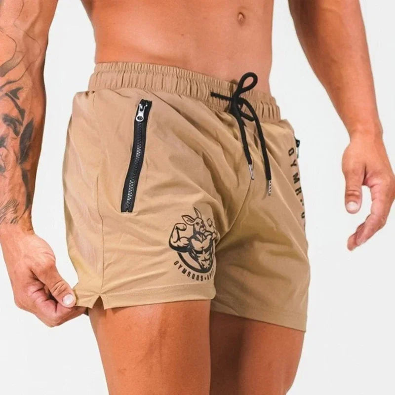 Sports Shorts Men Gym Workout Running Shorts Bodybuilding Joggers
