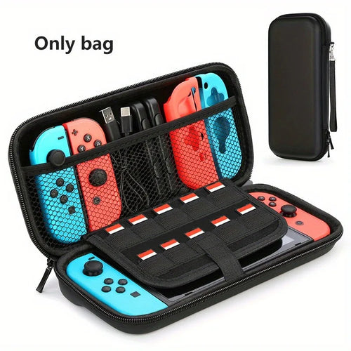 Nintendo Switch Cord Storage Bag Portable Waterproof Hard Case