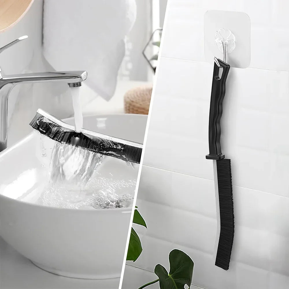 Gap Cleaning Brush Hard-Bristled Crevice Cleaning Brush for Stiff