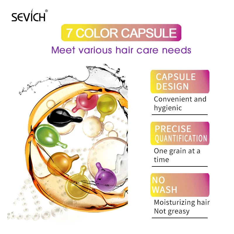 30Pcs Anti Hair Loss Hair Vitamin Capsule Oil Keratin Complex Oil