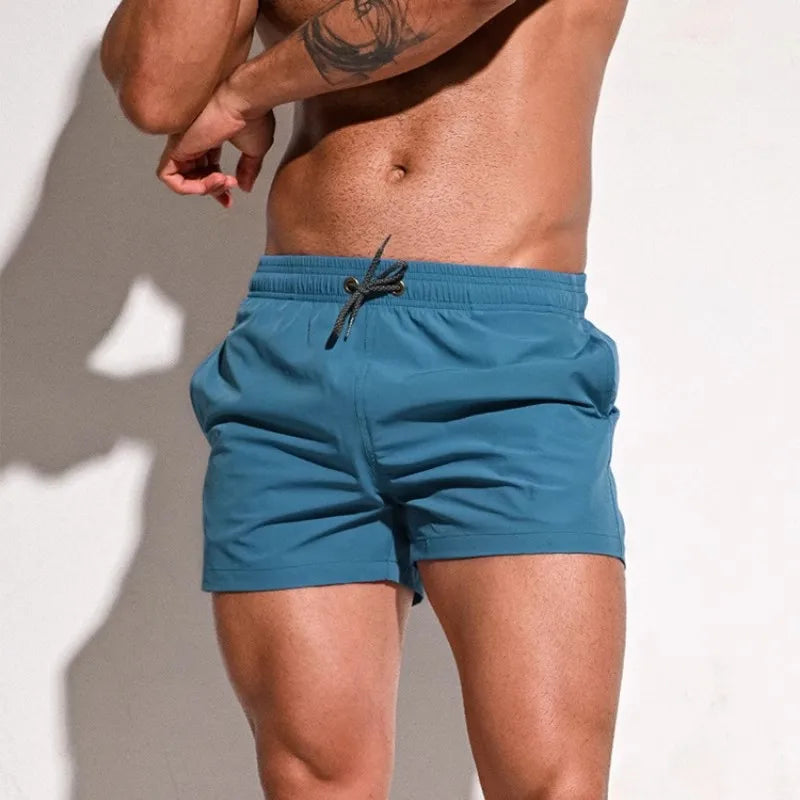 Men Swimming Shorts Summer Trunks Swimwear Quick Dry Board Short Pant