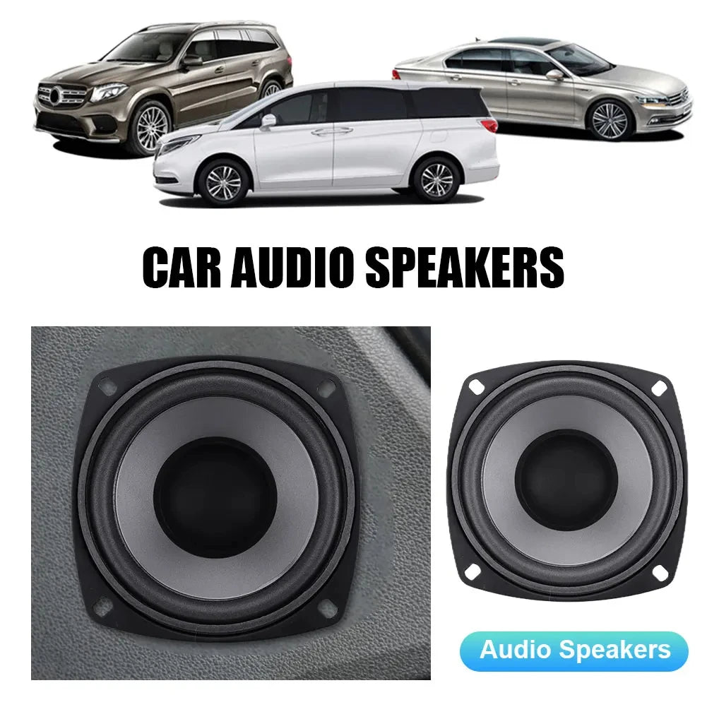 4/5/6 Inch Car Speakers 600W 2-Way Vehicle Door Audio Music Stereo
