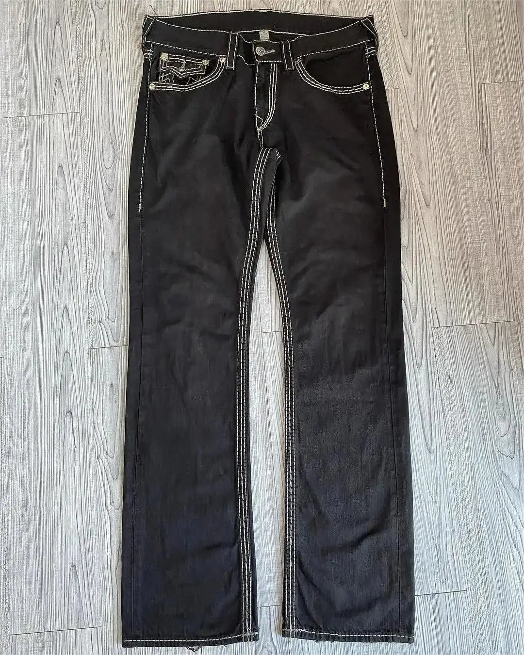 2000’s True Religion Low Rise Y2K Super T Bootcut Flared Jeans Street