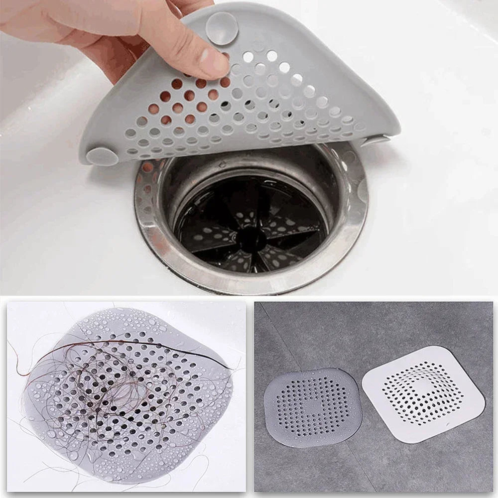 5/1PCS Hair Catcher Filter Sink Anti-blocking Strainer Bathtub Shower