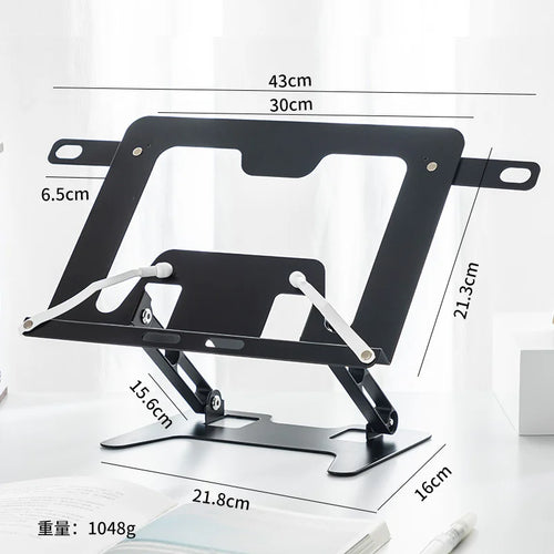 Multifunction Laptop Holder Reading Stand - Extendable Adjustable Book