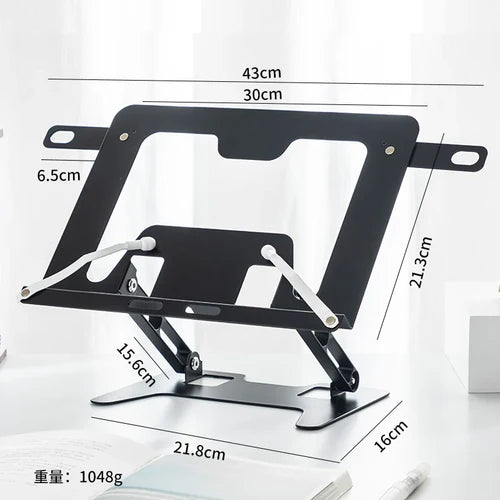 Multifunction Laptop Holder Reading Stand - Extendable Adjustable Book