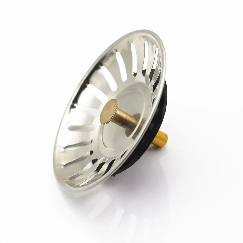 Stainless Steel Kitchen Sink Strainer Bathtub Hair Catcher Stopper