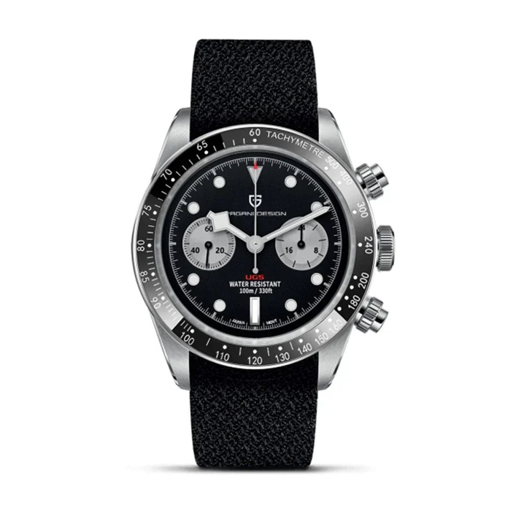 2025 New PAGANI DESIGN Retro Panda Men's Watches Quartz Wristwatch Top Luxury Watch For Man AR Sapphire Mirror Waterproof Clock