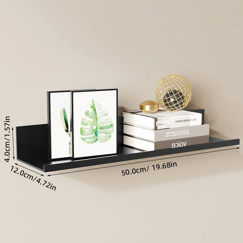 Floating Bathroom Shelves Without Drilling Storage Wall Rack Home