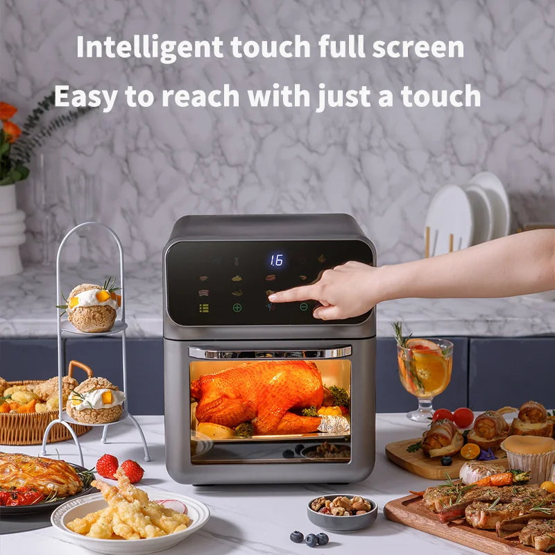 10L Large Capacity Electric Air Fryers Oil-free Automatic Household