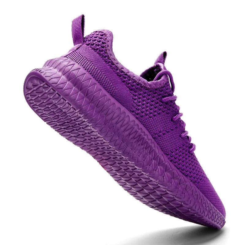 Women Casual Shoes Fashion Breathable Comfortable Walking Mesh Flat