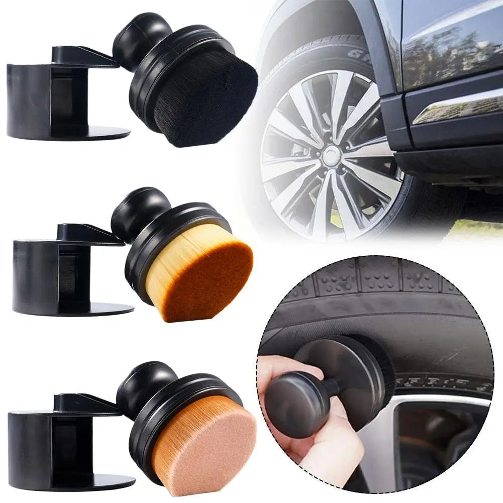 General auto Tire Slit Dust Brush High density microfiber portable car