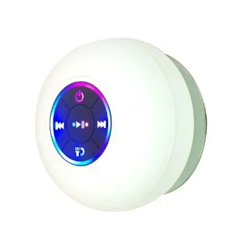 Mini Portable Bluetooth Audio IPX4 Waterproof Led Lights Bathroom