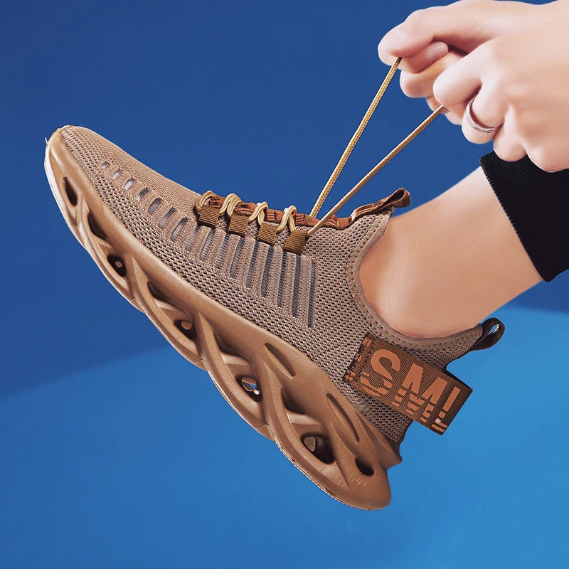 New Men's Shoes Fashion Soled Sneakers Casual Vulcanized Men Sports