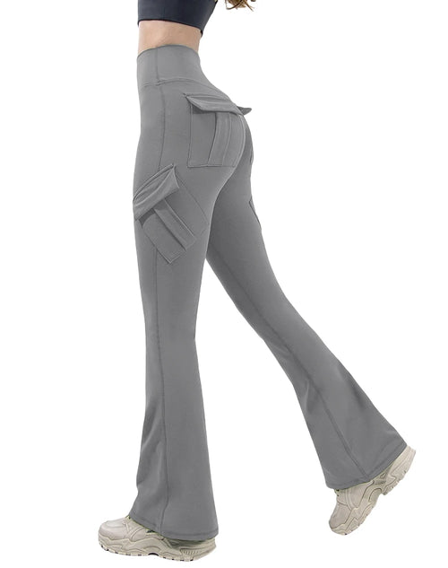 Newest Women Wide Leg High Stretch Yoga Leggings Naked Feeling