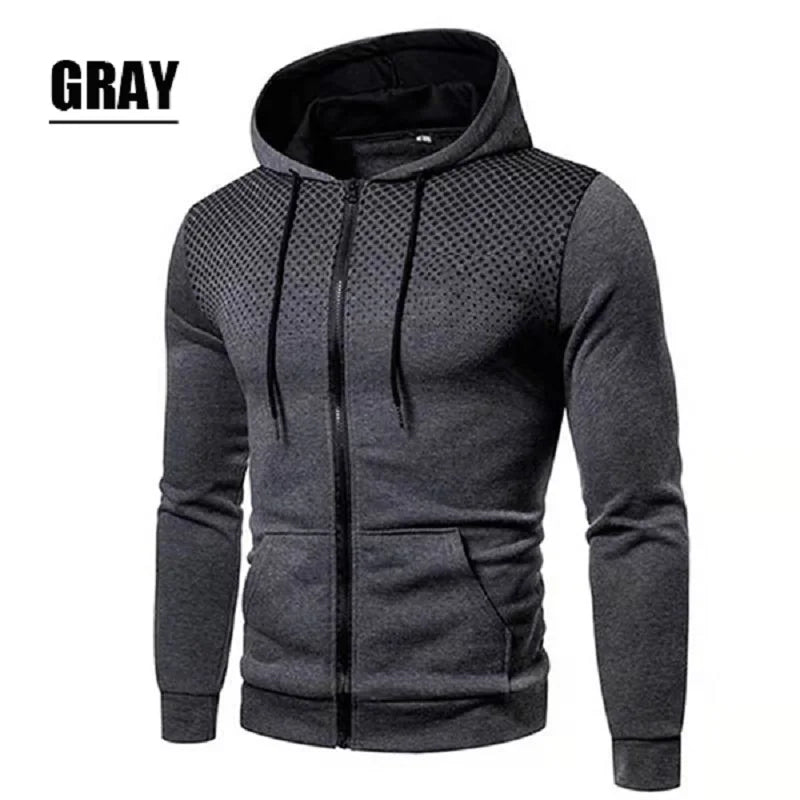 Autumn and Winter Casual Jacket for Men All Elite Wrestling Zipper