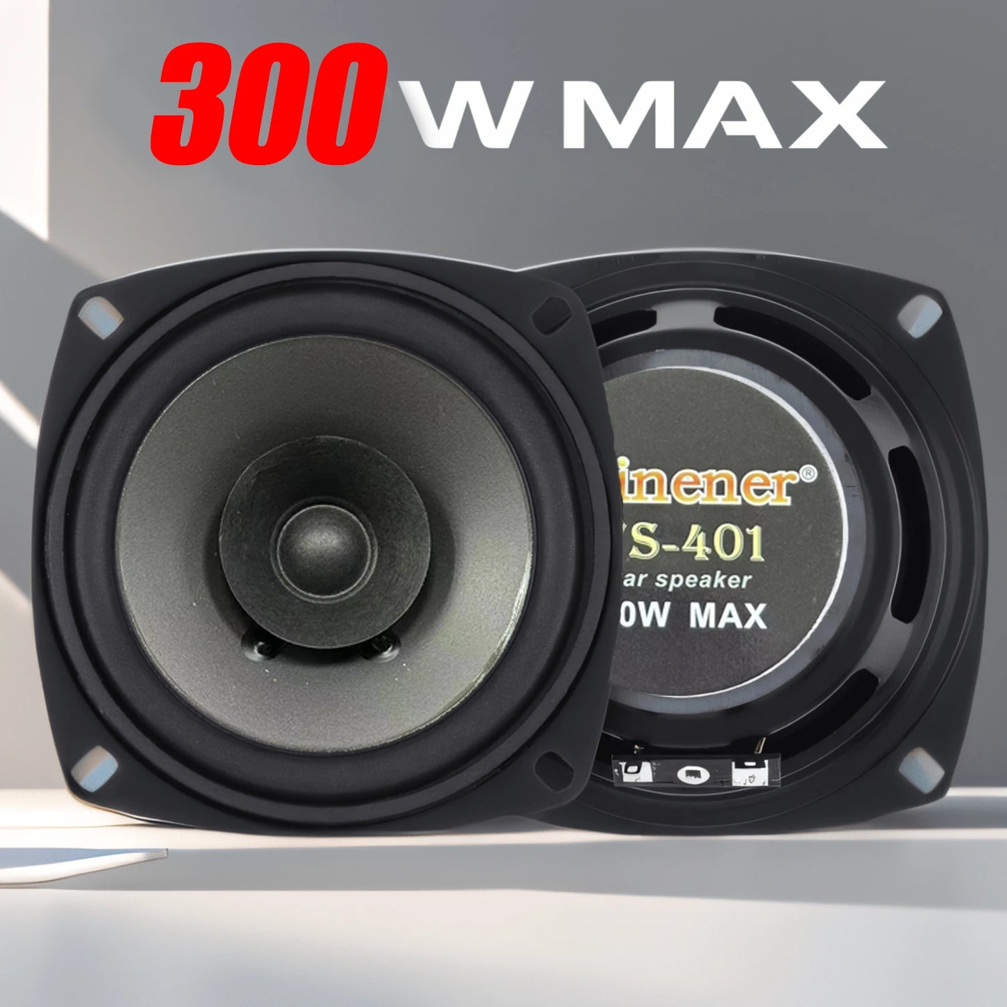 4/5/6 Inch Car Speakers 300-600W 2-Way Vehicle Door Auto Audio Music