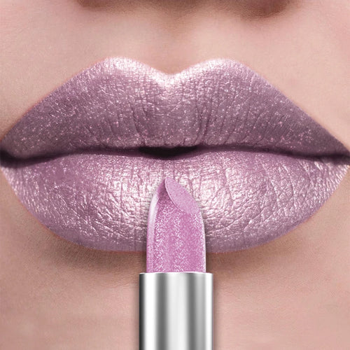 21Colors Bold & Intense Glitter Shiny Metallic Lipstick Pearlescent