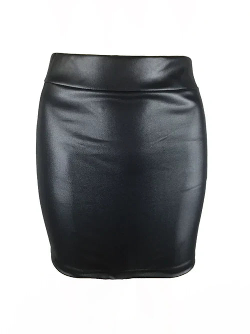 Women Summer Mini Skirts High-waist Slim Fittness Hip Pencil Skirts