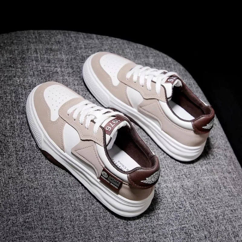 2024 Platform Shoes Women Sneakers Platform Vulcanized Shoes Fashion