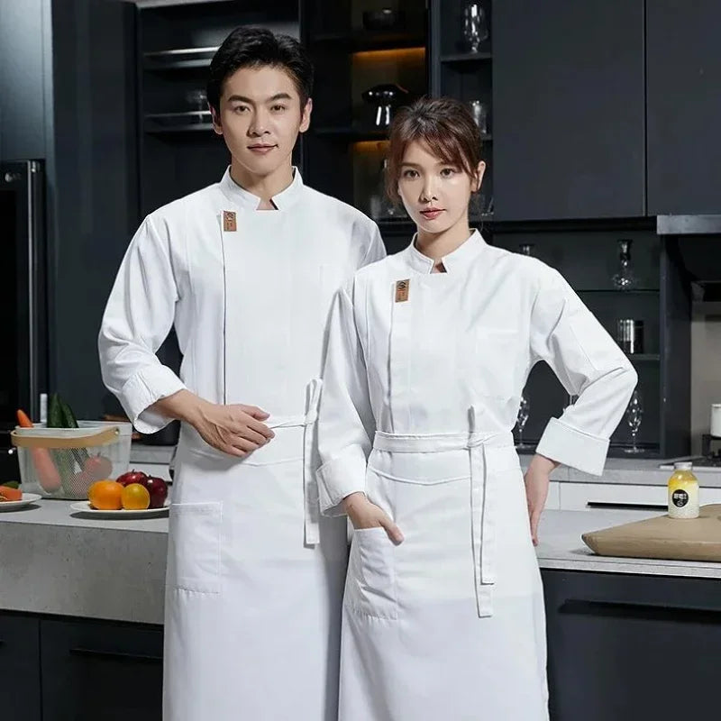 Fashion Creative Chef Clothing Baking Work Clothes Long Sleeve