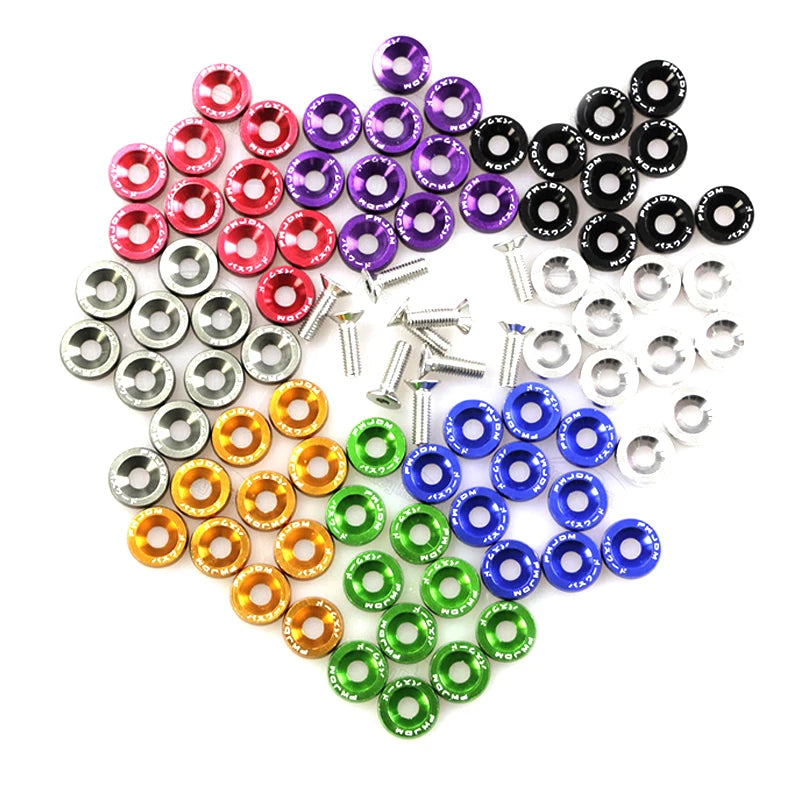 Improved Automotive Hexagonal Fasteners, Mudguard Washers, Bumper