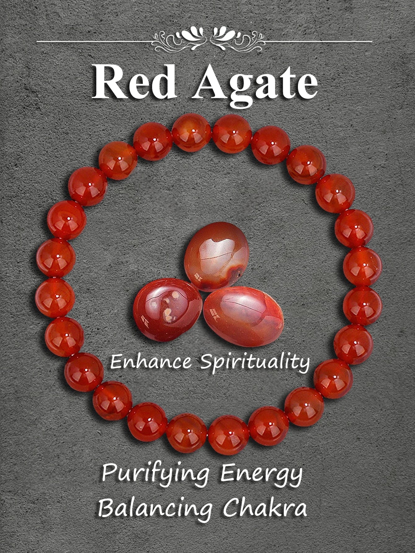 Natural Malachite Stone Beaded Bracelet for Healing Protection Positive Energy Spiritual Balance Yoga Meditation Chakra Jewelry