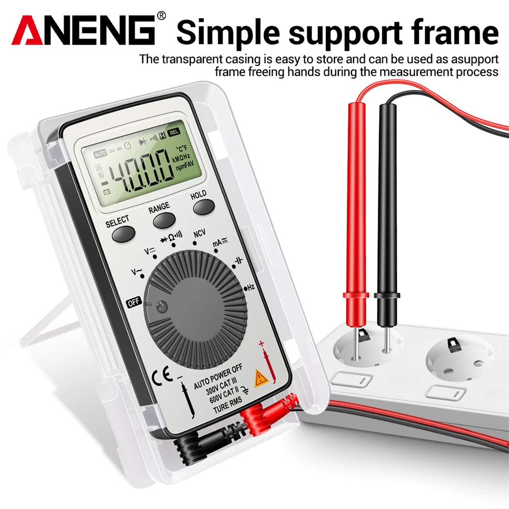 ANENG AN101 1999 Counts Mini Professional Digital Multimeter AC/DC