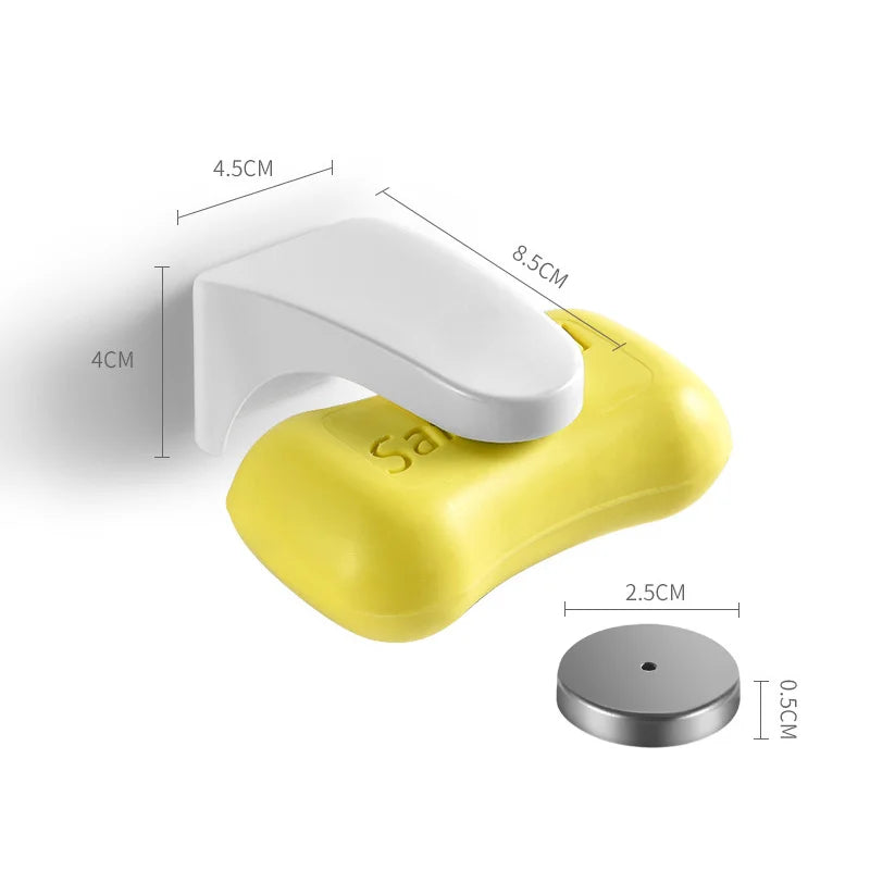 Magnetic Soap Holder, Soap Box Punch-free Soap Holder, Drain Soap