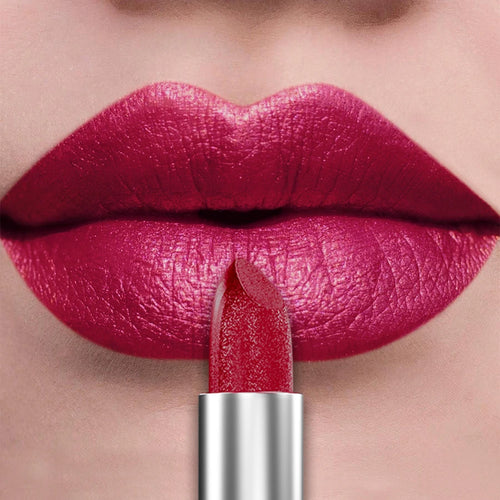 21Colors Bold & Intense Glitter Shiny Metallic Lipstick Pearlescent