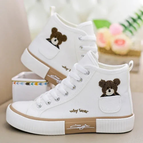 Cute Canvas Shoes Women Breathable Sneakers Brand Sport Shoes for