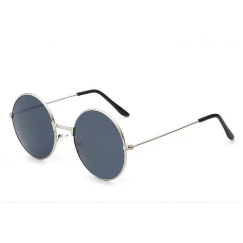 Retro Hippie Round Metal Frame Sunglasses Fashion Small Circle Sun