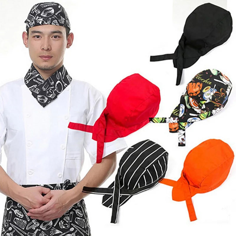 Unisex chefs hat Pirate Hat Waiter Hats Hotel Restaurant Canteen