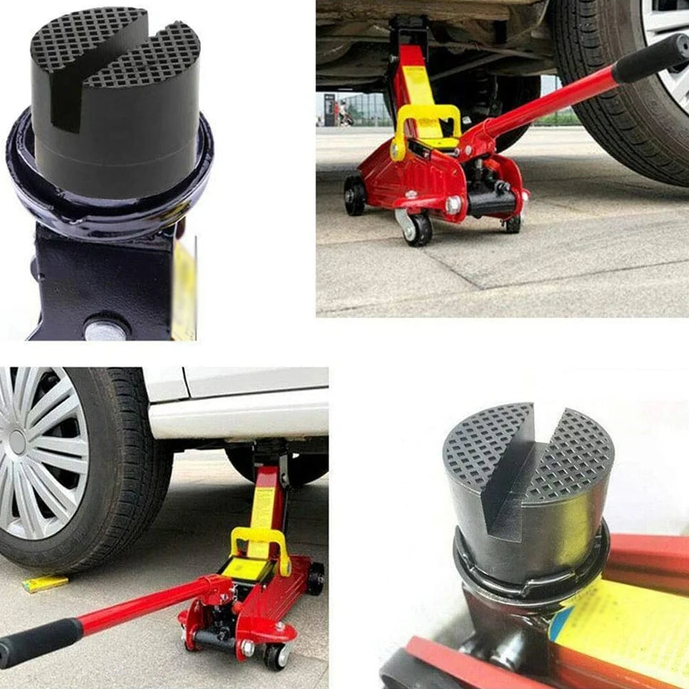 Car Lift Jack Stand Rubber Pads Frame Protector Adapter Floor Slotted