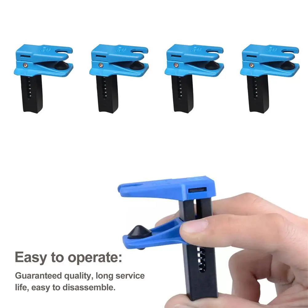 4pcs Car Brake Oil Pipe Plug Automotive Brake Nozzle Clamp Oil Tool