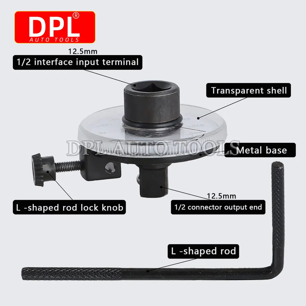 Torque Wrench Torquemeter Dial Hand Tool Auto Service Equipment Garage