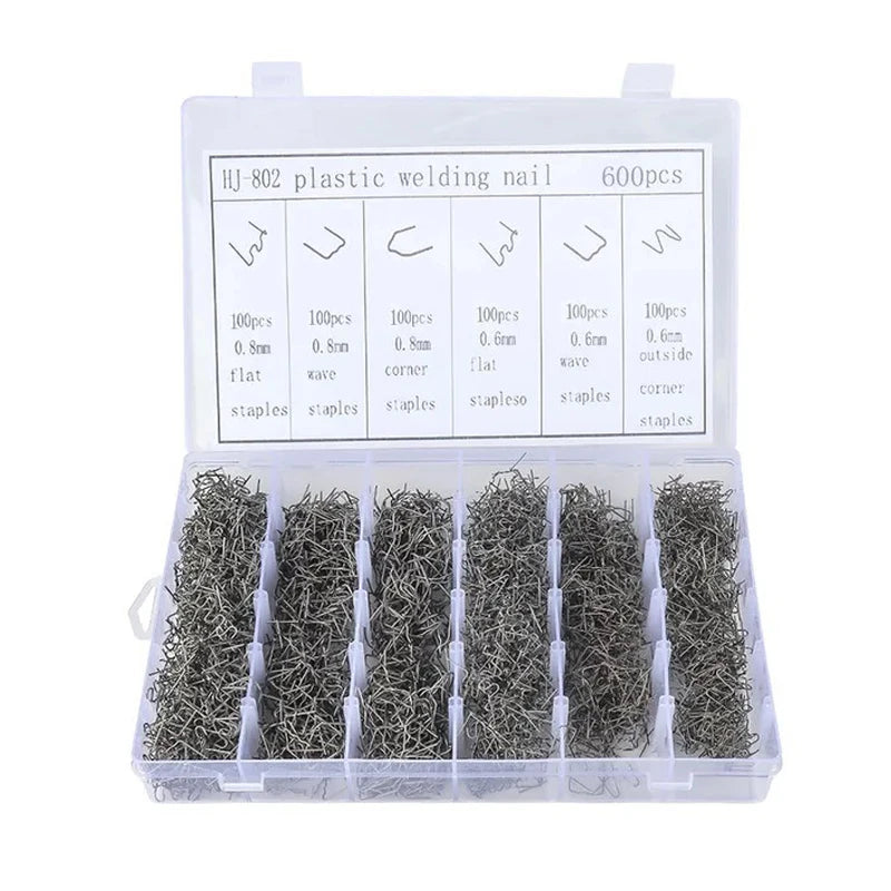 600PCS Hot Stapler Staples For Plastic Welder Automotive Plastic
