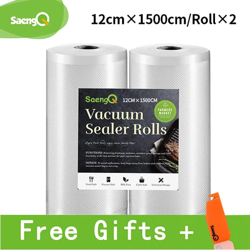 saengQ Vacuum Sealer bags Food Vacuum Bags Sous Vide Storage Bags For