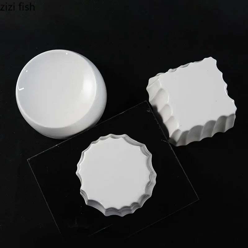 Creative Special-shaped Dessert Plate Restaurant Kitchen Tableware